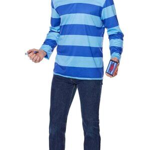 InSpirit Designs Blues Clues Family Costume Size Blue Josh Adult Size